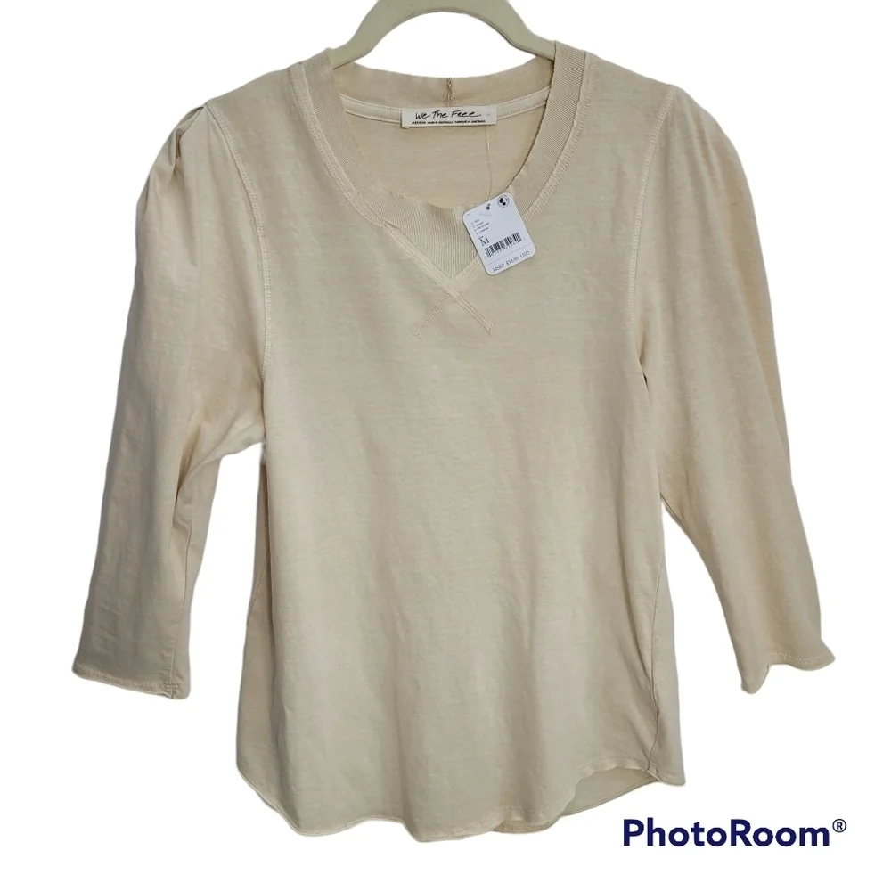 FREE PEOPLE‎ Clover Top SIZE MEDIUM